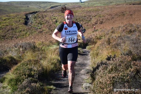 Paula Cullen in the Withens Race