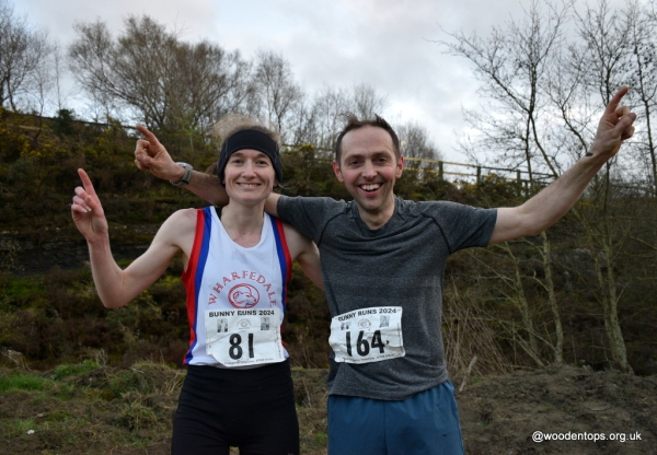 Race winners Molly Browne &amp; Jimmy Craig