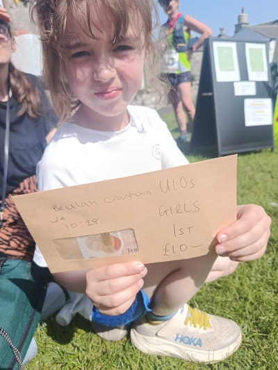 Beulah Cranham - 10 Girls Race Winner
